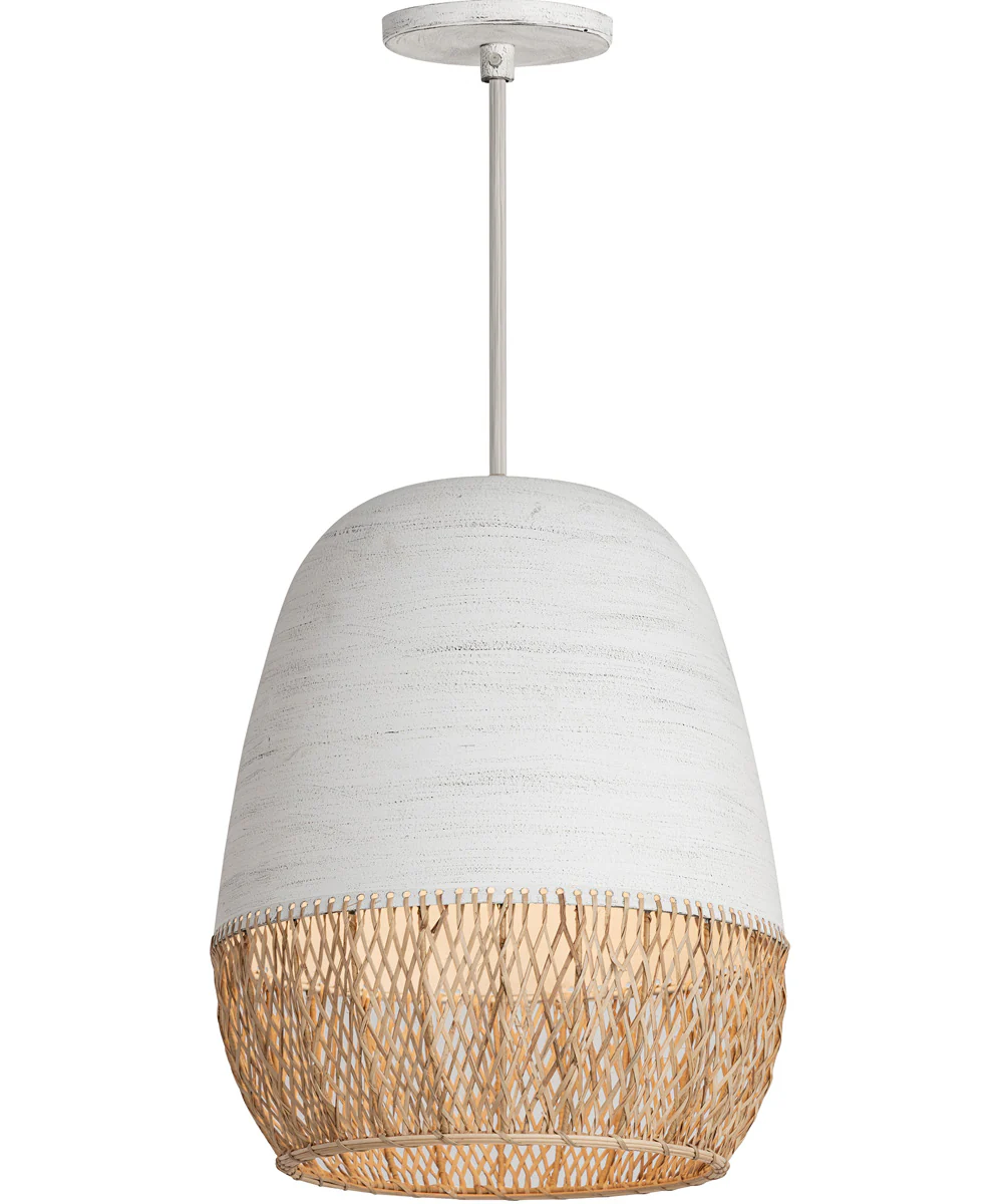 Tamba 1-Light Pendant Ivory