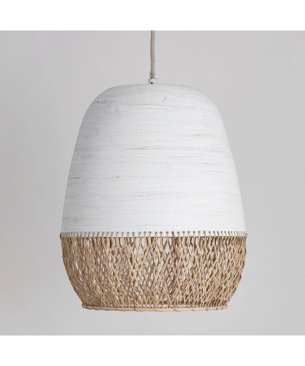 Tamba 1-Light Pendant Ivory - Image 5