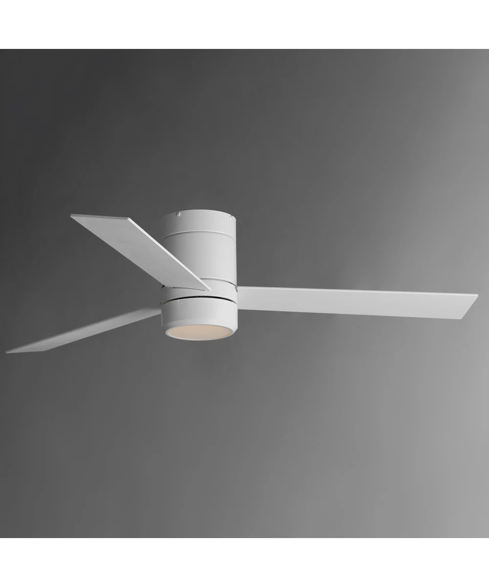 Tanker 52 inch 3-Blade Hugger Fan w LED Light Kit Matte White - Image 2