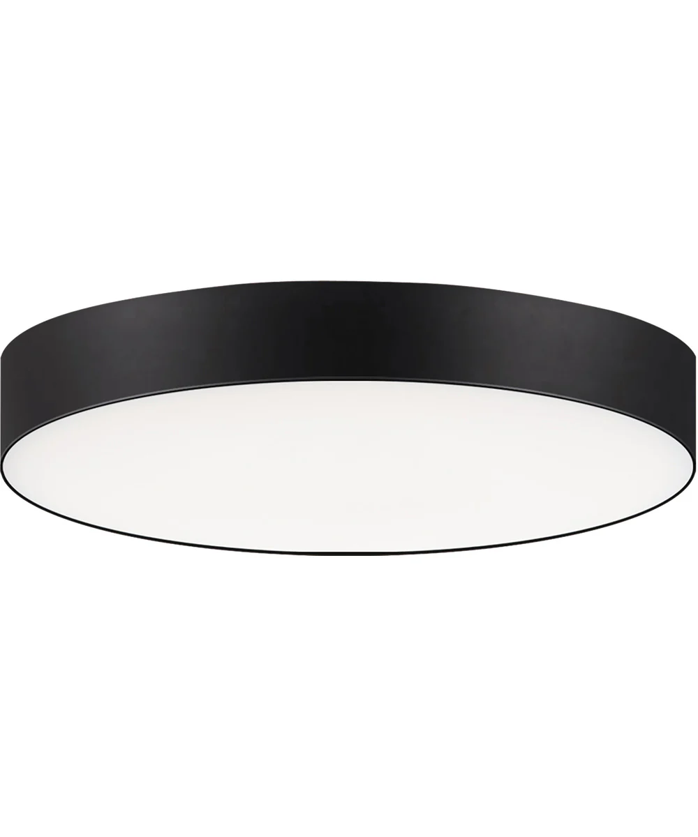 Trim 5 inch RD LED Surface Mount 3000K 0-10V Dim Black