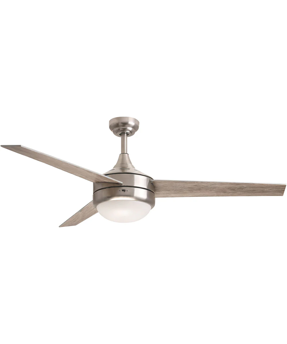 Trio 52 inch 3-Blade Fan Satin Nickel