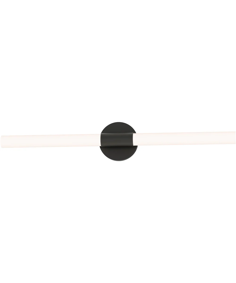 Tubi 30 inch 5CCT LED Bath Bar Black