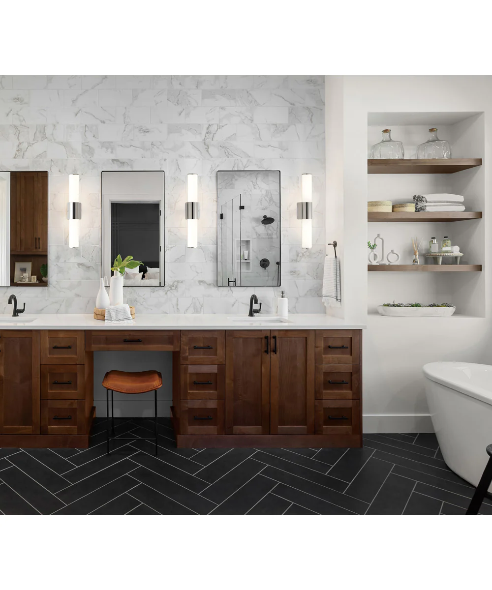 Tubo 18 inch LED Bath Vanity Polished Chrome - Image 2