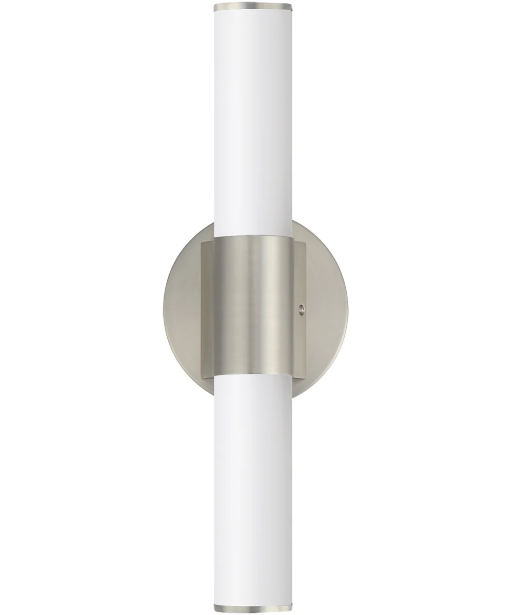 Tubo 18 inch LED Bath Vanity Satin Nickel