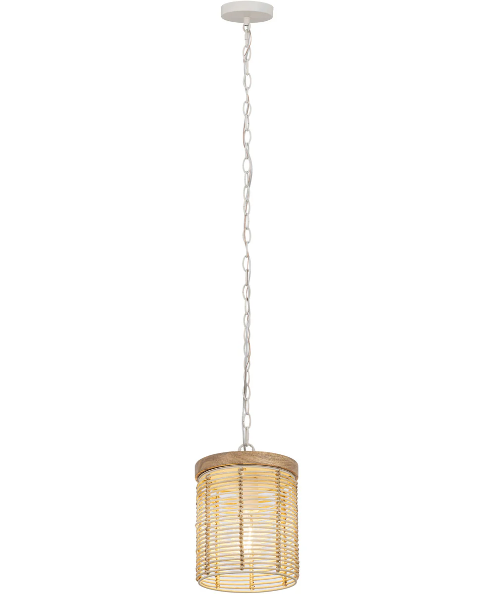 Vannerie 1-Light Large Pendant Ecru - Image 2