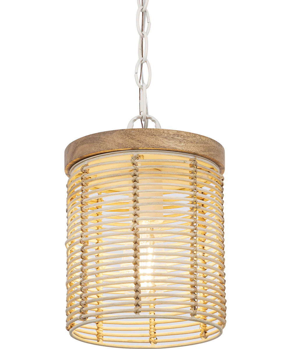 Vannerie 1-Light Large Pendant Ecru - Image 3