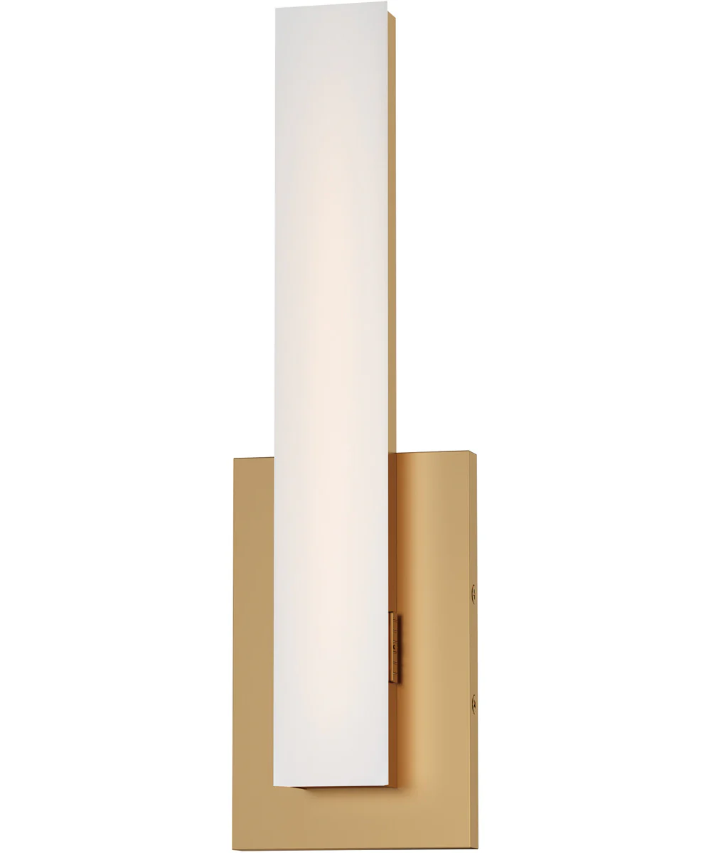 Vogue 14 inch 5CCT LED Vanity Natural Aged Brass