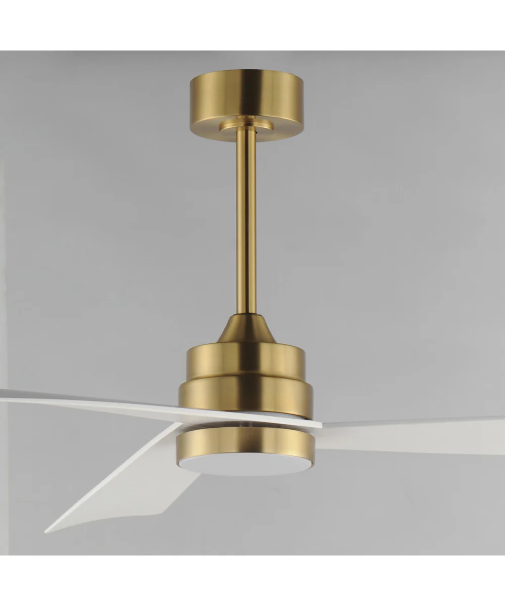 Vortex 60 inch Indoor Fan with LED Light Kit Natural Aged Brass - Image 3