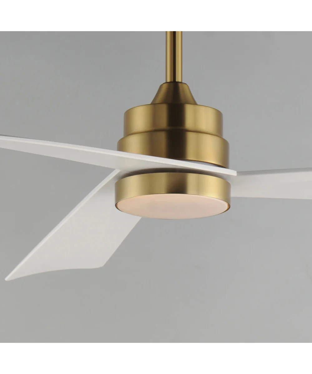 Vortex 60 inch Indoor Fan with LED Light Kit Natural Aged Brass - Image 4