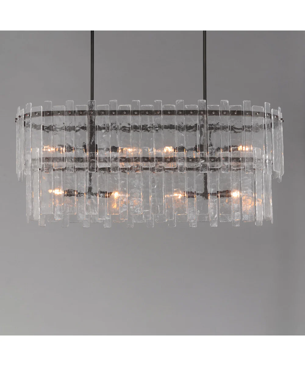 Warren 8-Light Linear Dark Bronze - Image 2