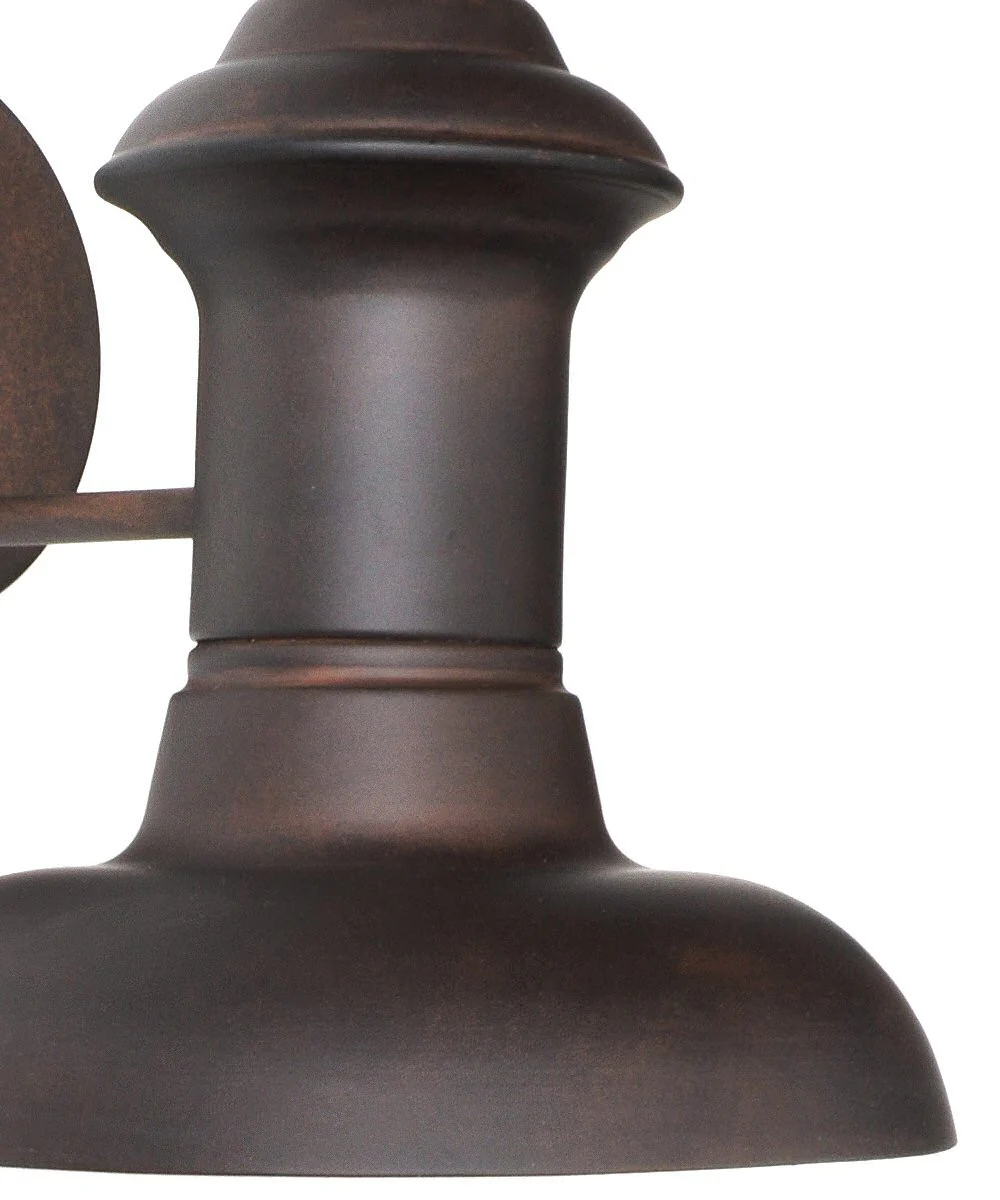 12"H Wharf 1-Light Outdoor Wall Mount Empire Bronze - Image 3