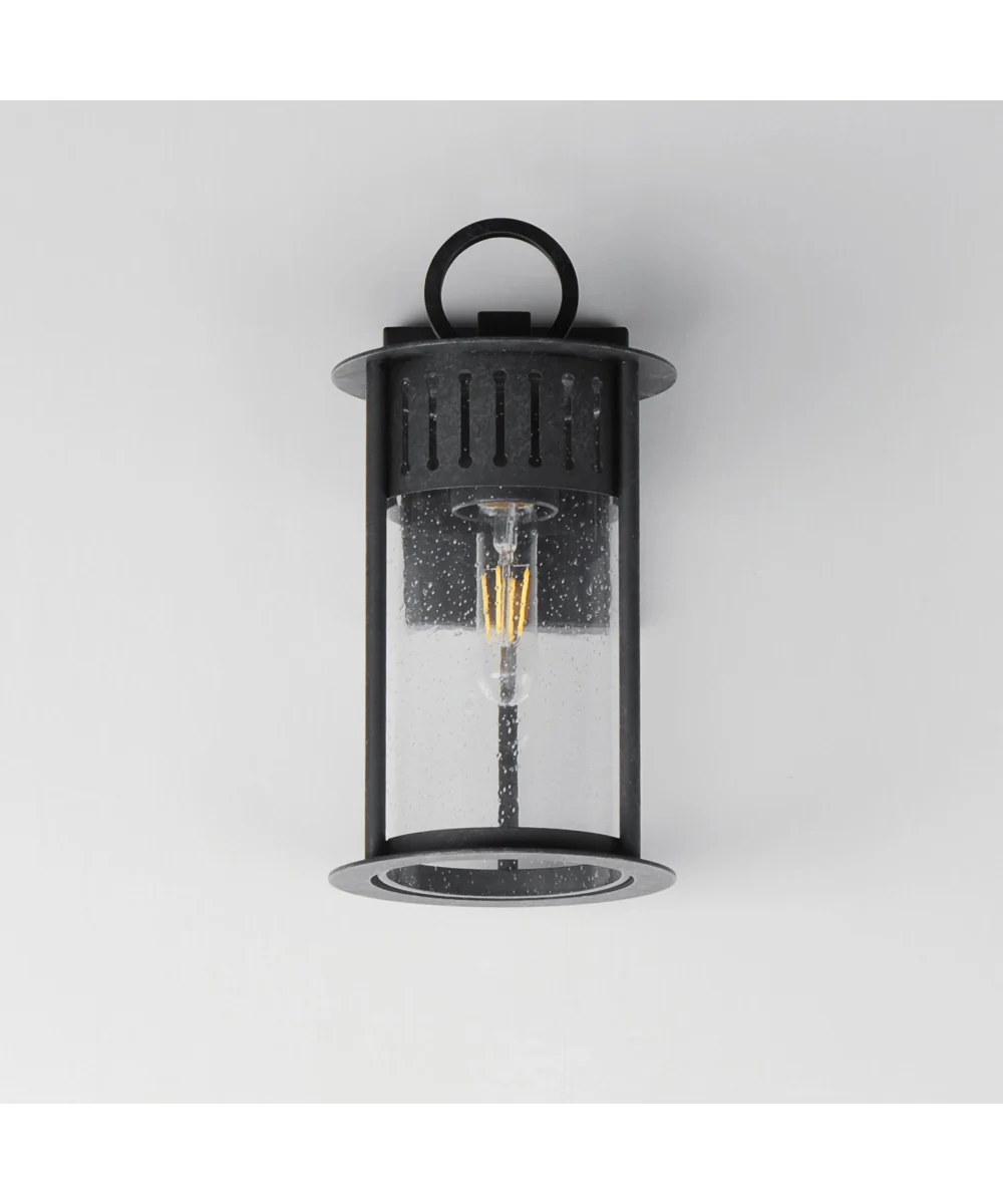 Windsor 1-Light Small Outdoor Wall Sconce Black Patina - Image 2