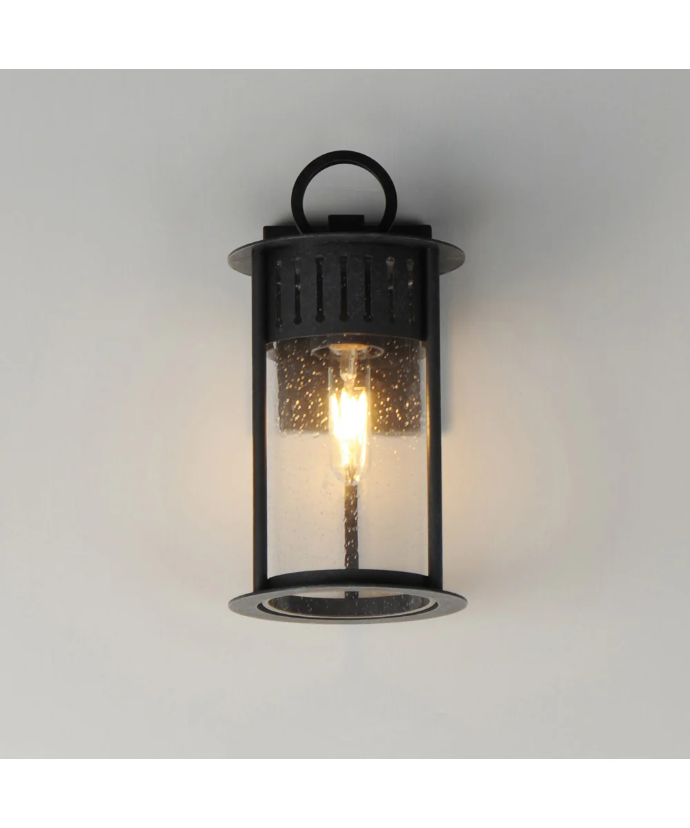 Windsor 1-Light Small Outdoor Wall Sconce Black Patina - Image 3