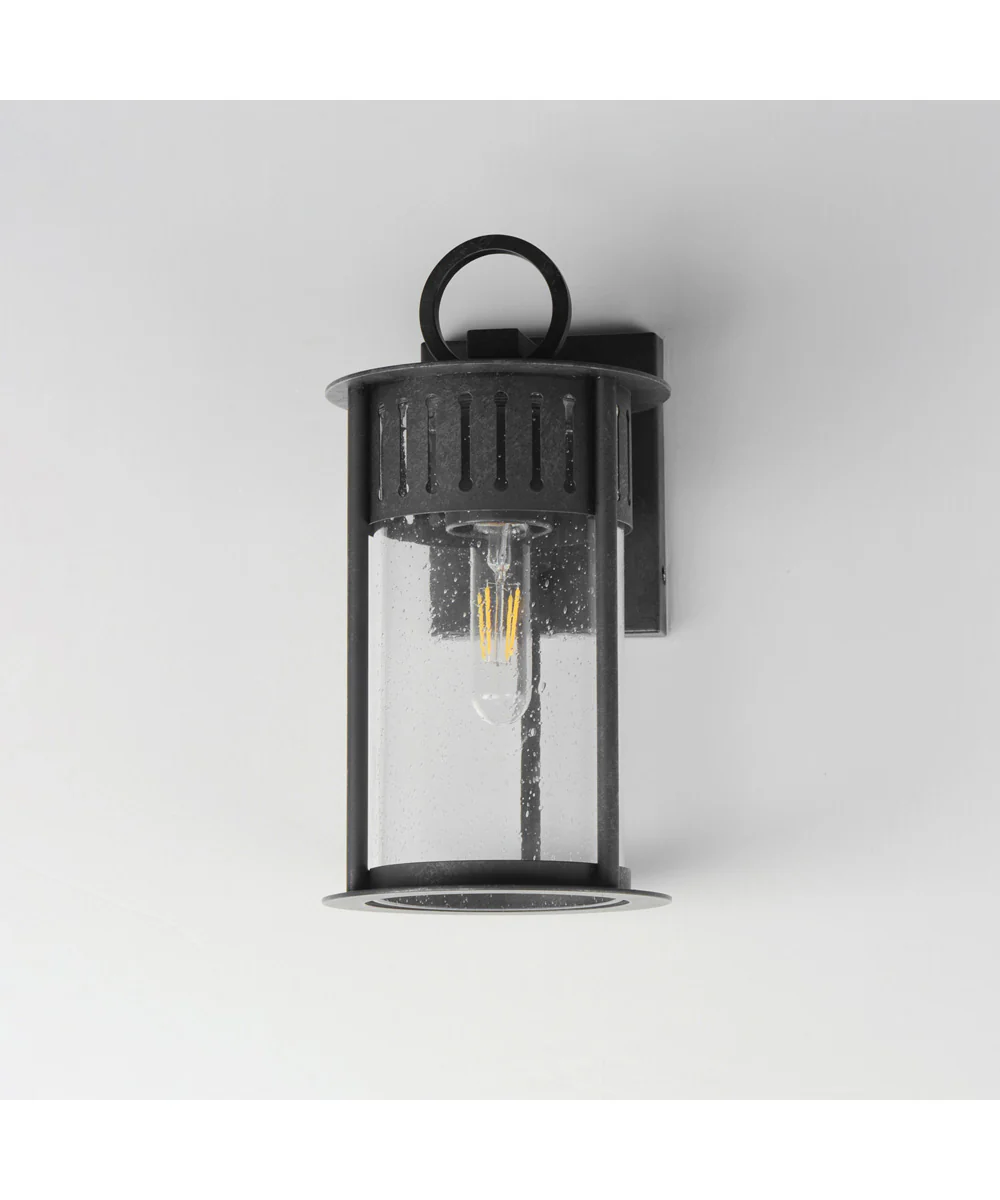 Windsor 1-Light Small Outdoor Wall Sconce Black Patina - Image 4