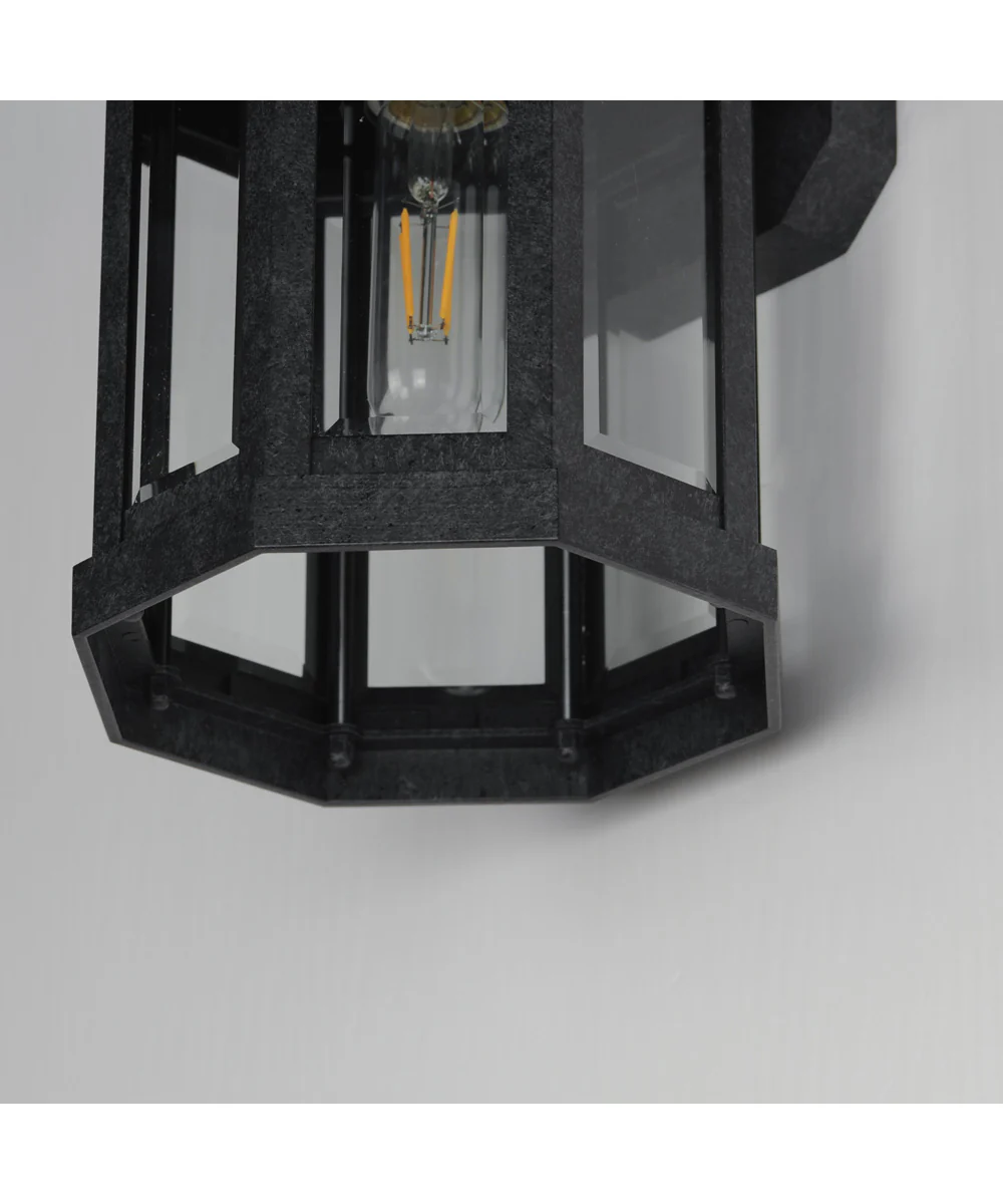Wright 1-Light Outdoor Small Wall Sconce Black Patina - Image 6