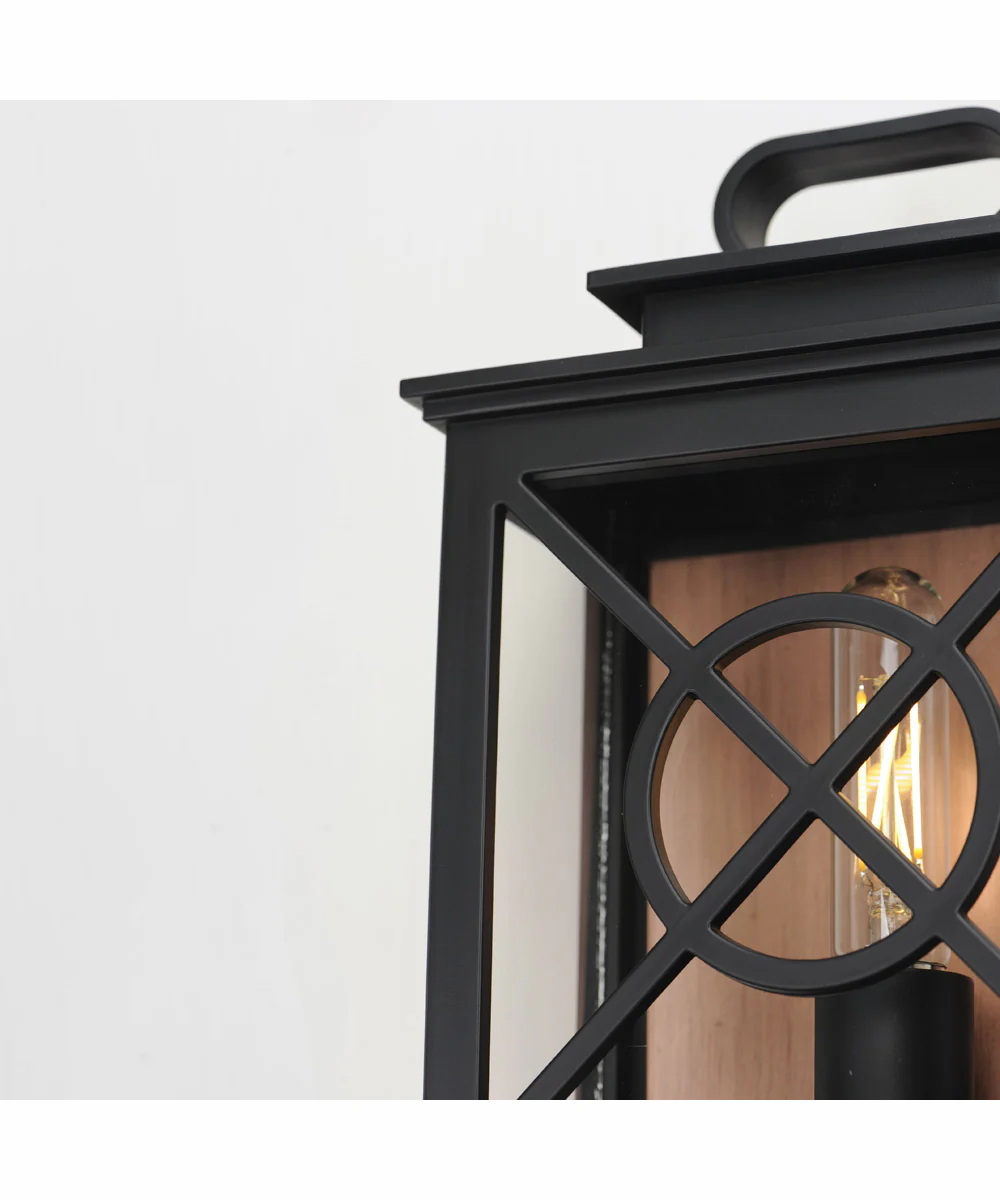 Yorktown VX 1-Light Outdoor Pocket Sconce Black/Aged Copper - Image 6