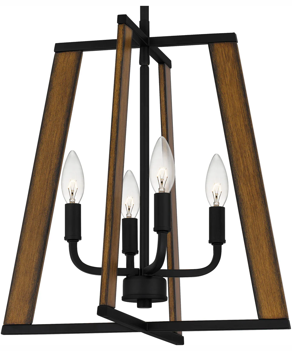 Mayline Large 4-light Pendant Matte Black - Image 6