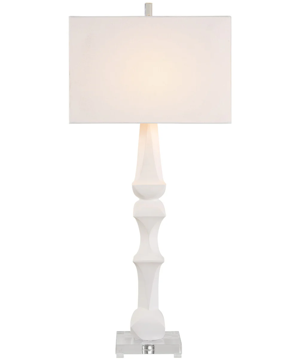 Mayme White Table Lamp - Image 4