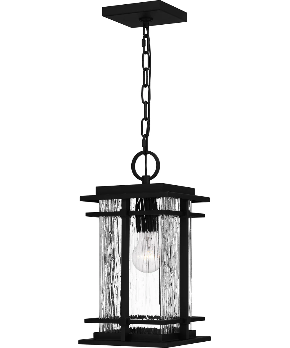 McAlister Small 1-light Mini Pendant Coastal Armour Aluminum Earth Black