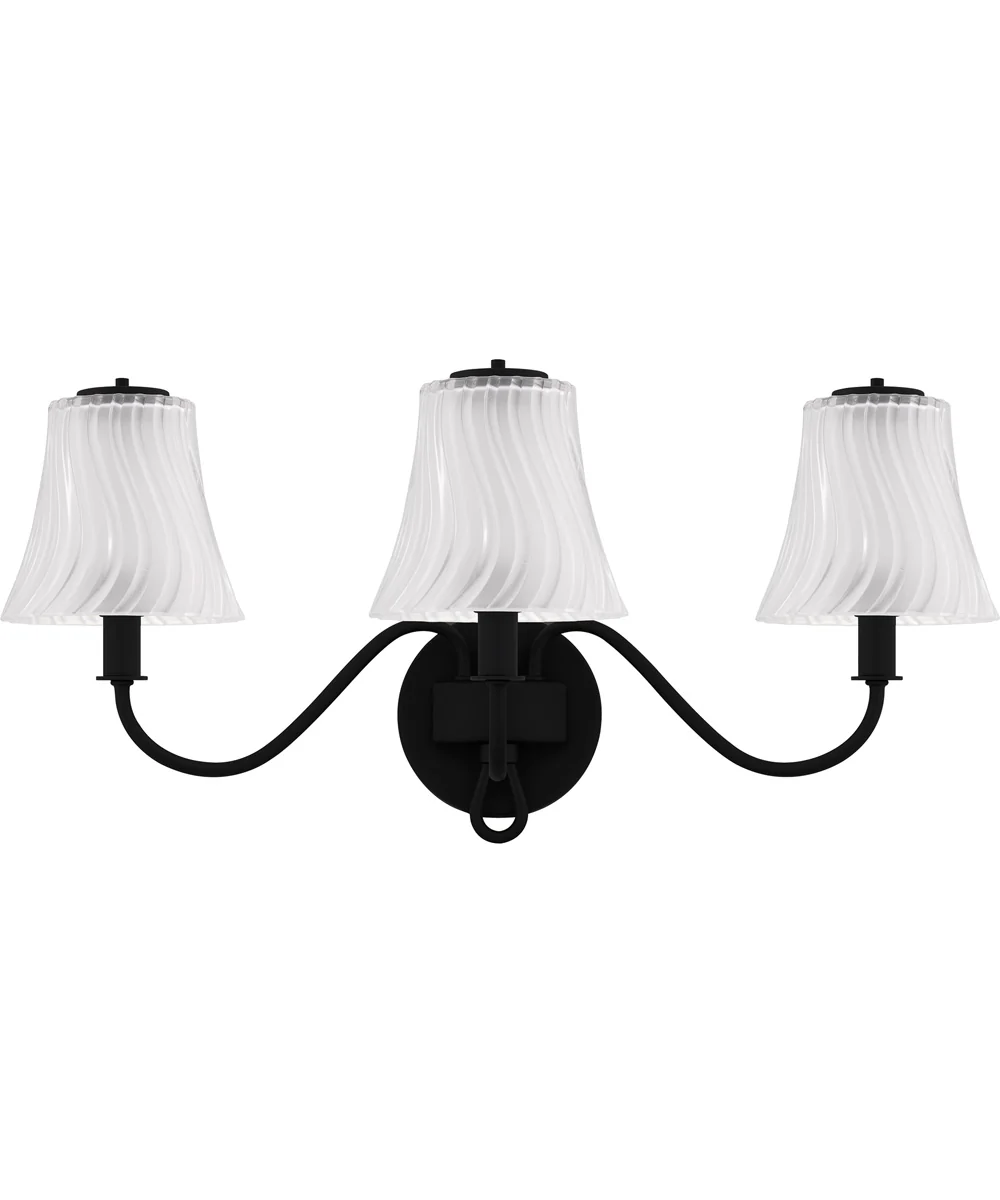 McKinney 3-light Bath Light Matte Black - Image 2