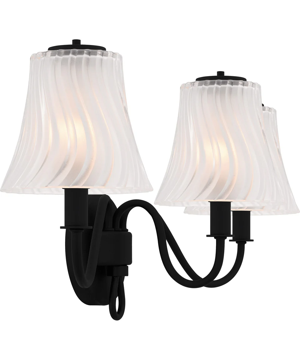 McKinney 3-light Bath Light Matte Black - Image 4