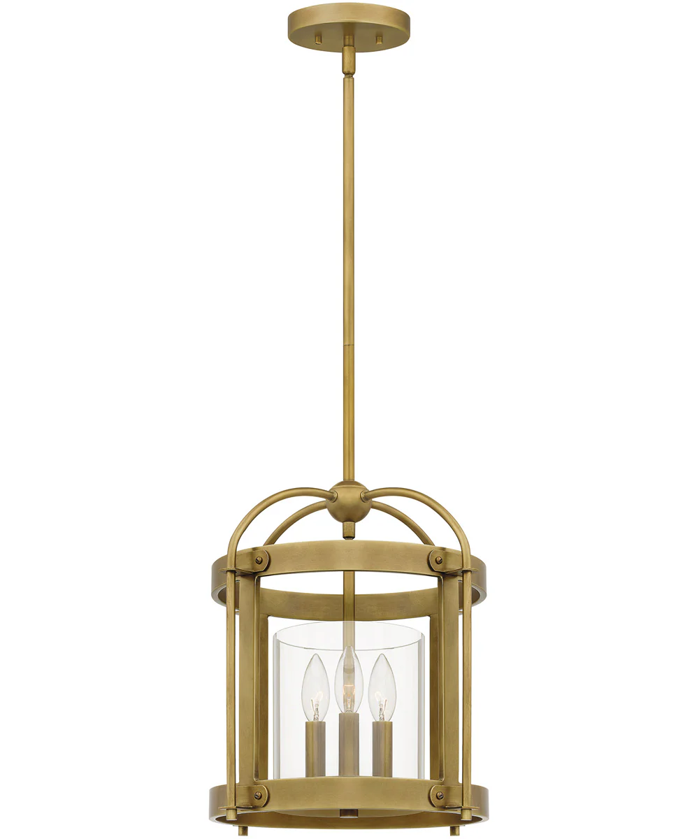 McPherson 3-light Pendant Weathered Brass - Image 2