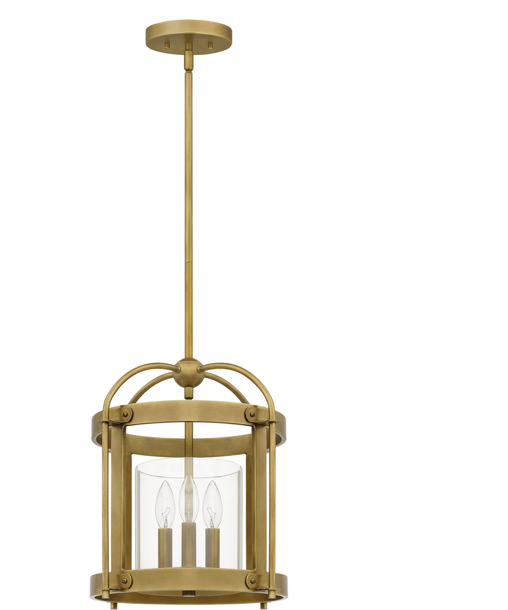 McPherson 3-light Pendant Weathered Brass - Image 3