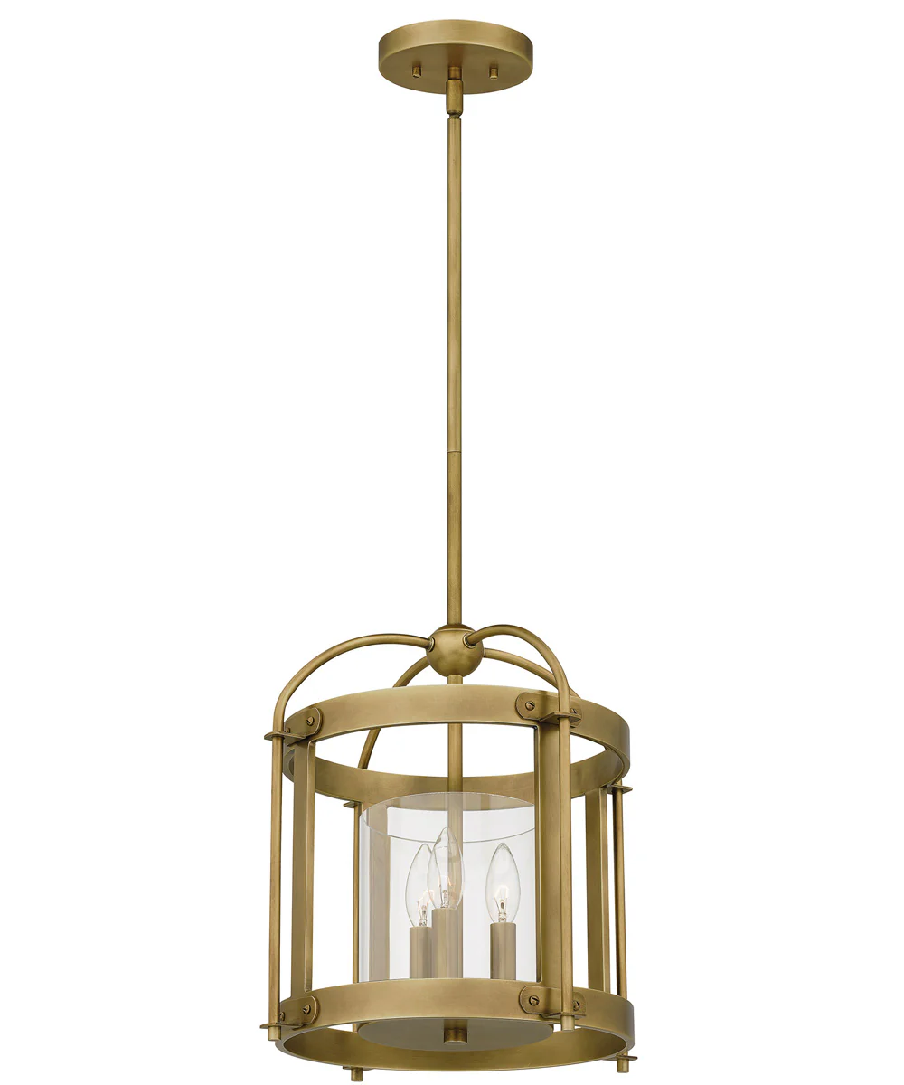 McPherson 3-light Pendant Weathered Brass - Image 4