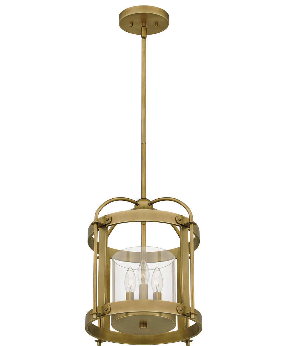 McPherson 3-light Pendant Weathered Brass - Image 5