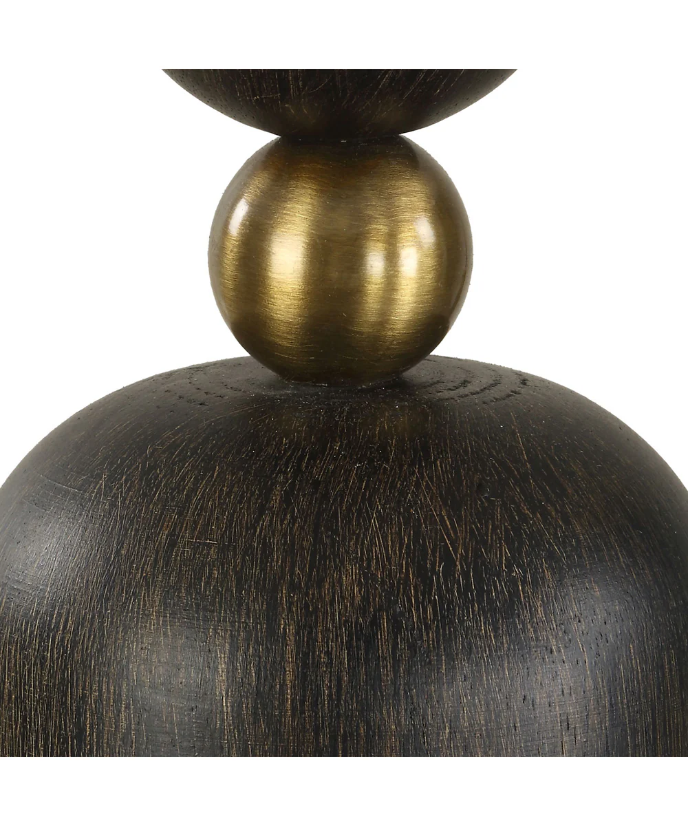 McQuinn Dark Walnut Table Lamp - Image 3
