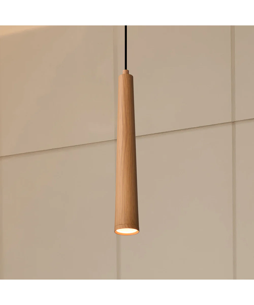 Melrose Pendant Ash Wood - Image 3