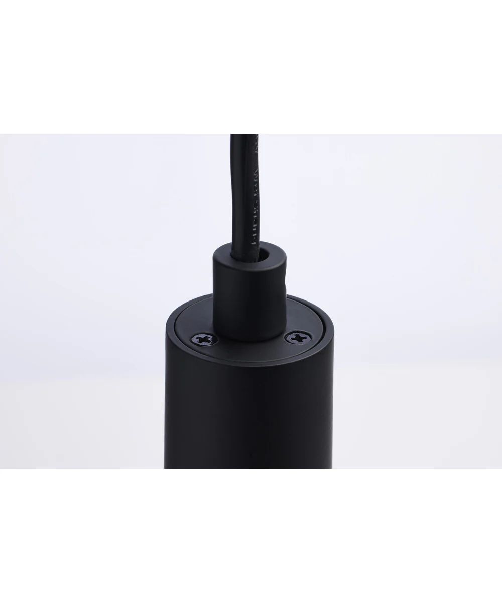 Melrose Pendant Matte Black / Brushed Brass - Image 8