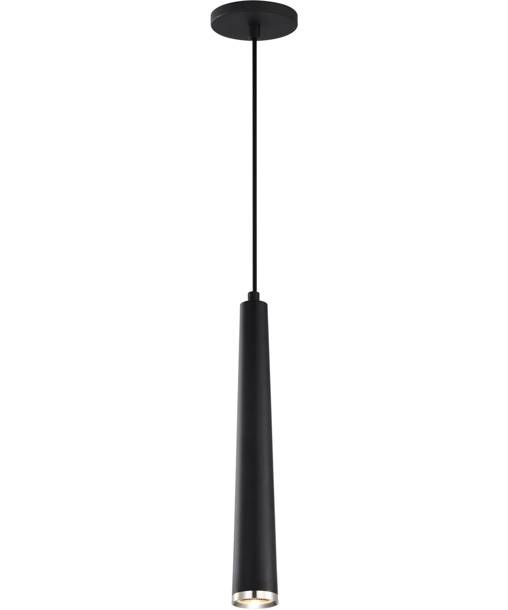 Melrose  Pendant Matte Black / Brushed Nickel - Image 2