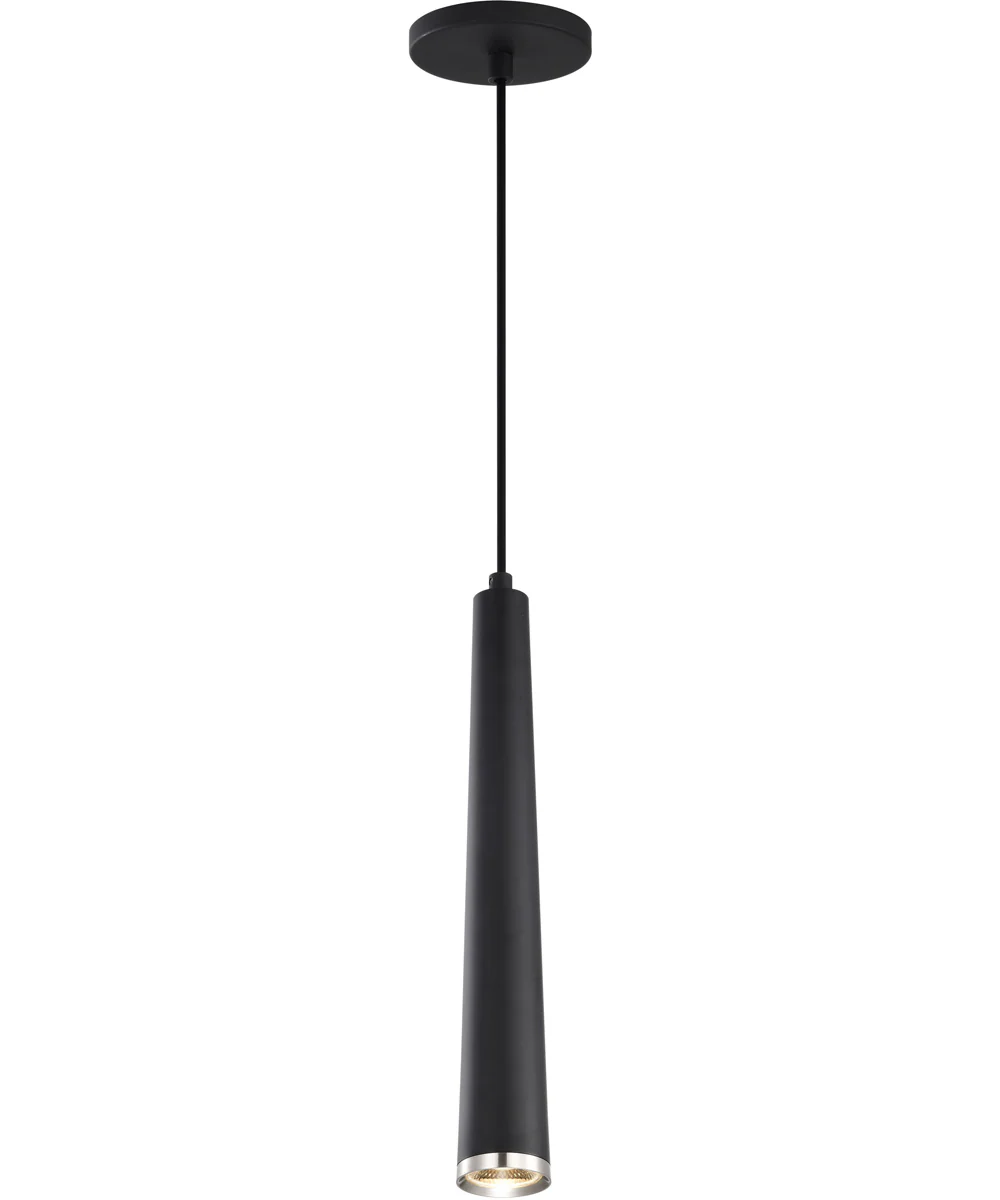 Melrose  Pendant Matte Black / Brushed Nickel - Image 4