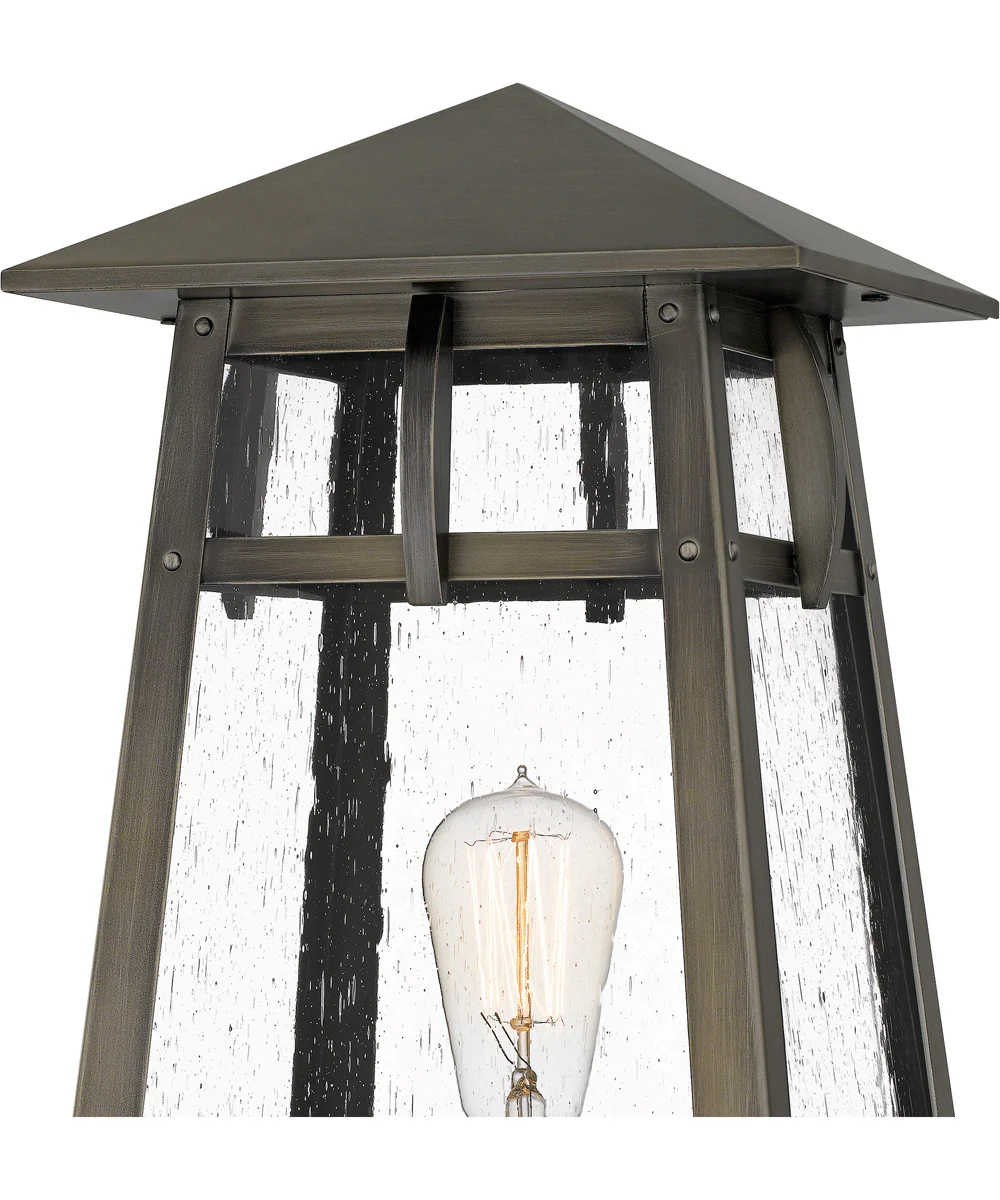 Merle Large 1-light Outdoor Post Light Coastal Armour Aluminum Burnished Bronze - Image 6