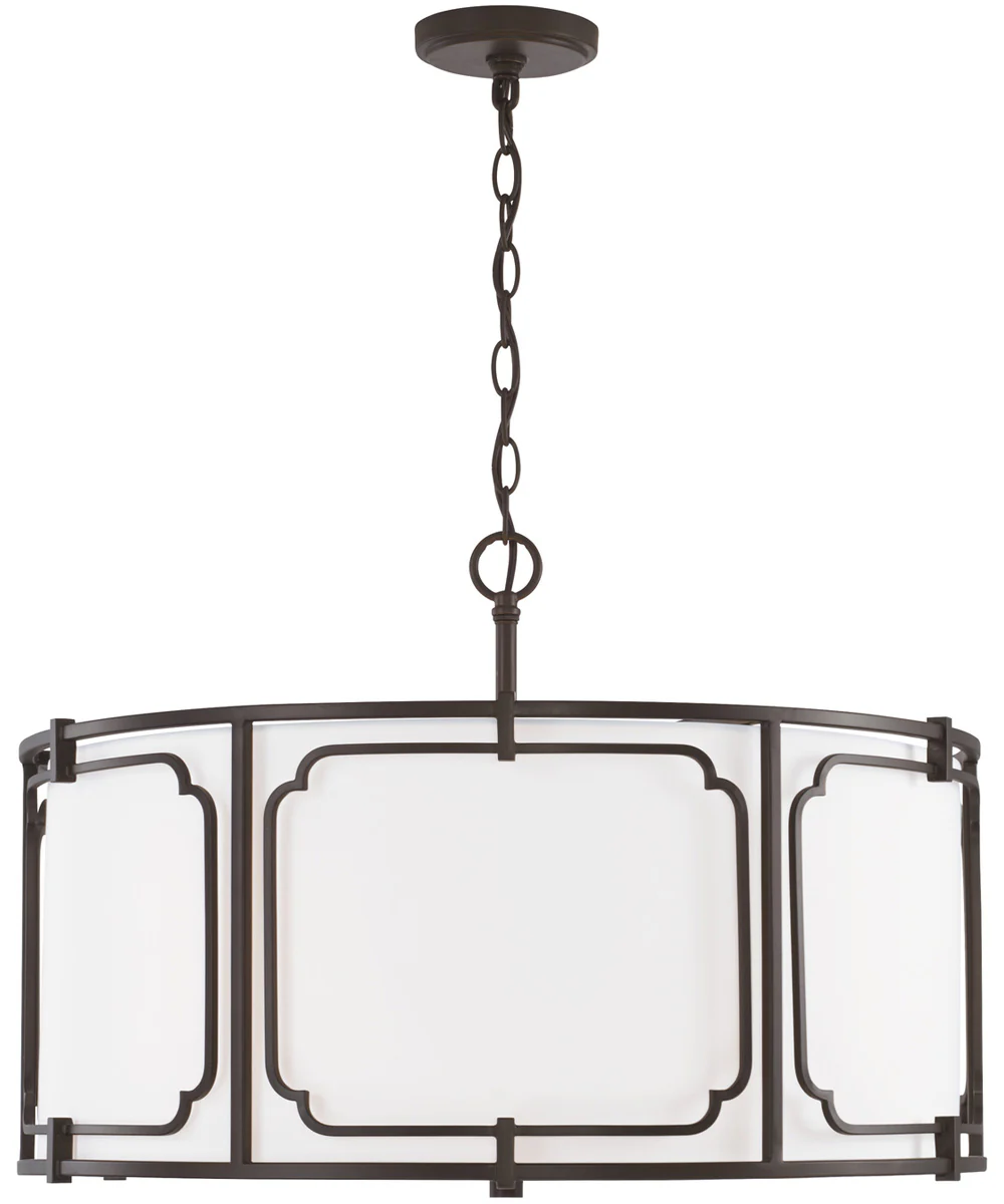Merrick 4-Light Pendant Old Bronze