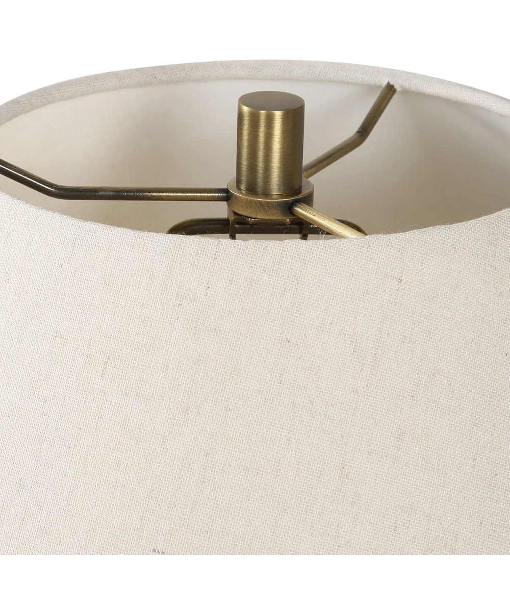 Meryl Aged White Table Lamp - Image 5