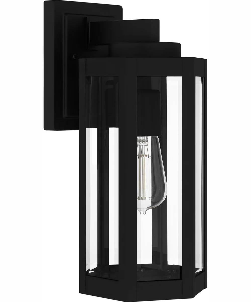 Mesnick Medium 1-light Outdoor Wall Light Matte Black - Image 3