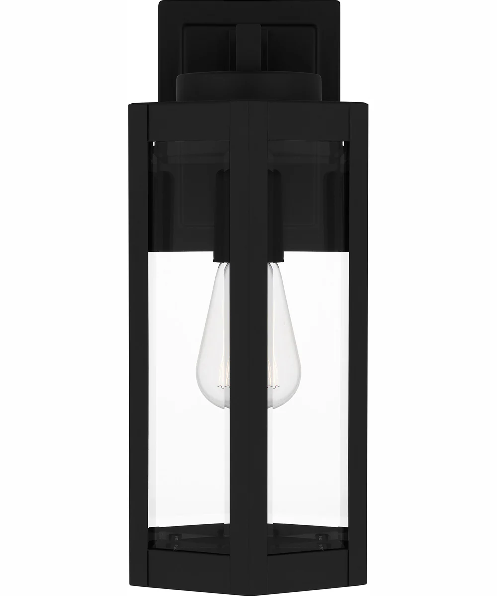 Mesnick Medium 1-light Outdoor Wall Light Matte Black - Image 4