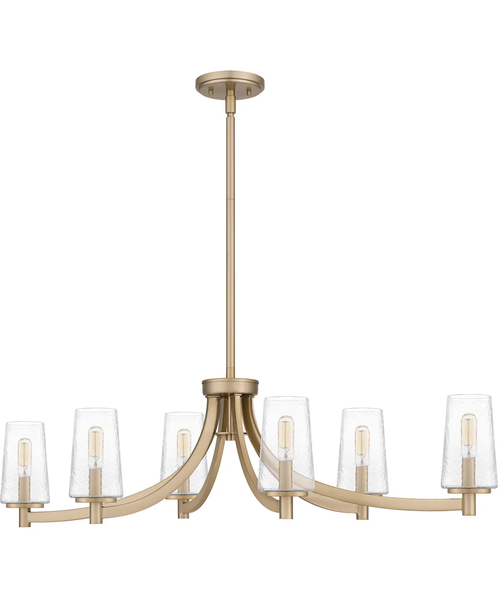 Miccio Medium 6-light Island Light Bronze Gold - Image 2