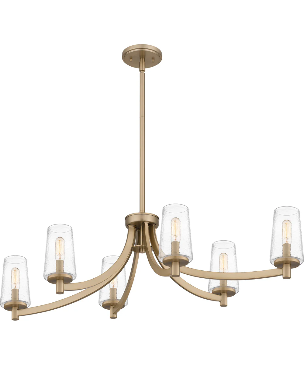 Miccio Medium 6-light Island Light Bronze Gold - Image 4