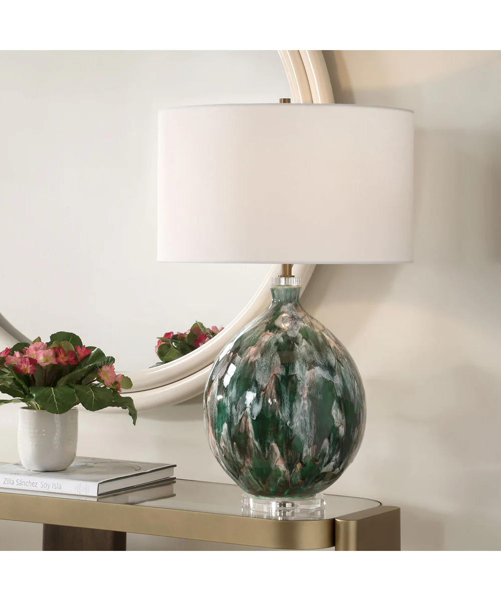Mihaela Drip Glaze Table Lamp - Image 2