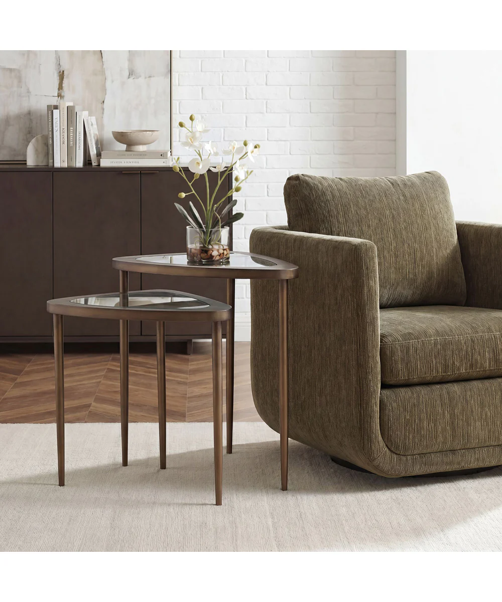 Millar Curved Nesting Tables, Set of 2 - Image 2