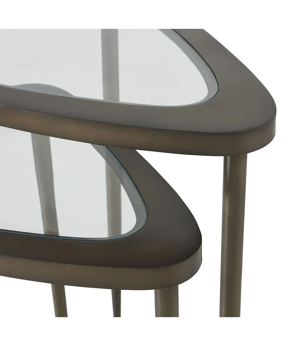 Millar Curved Nesting Tables, Set of 2 - Image 3