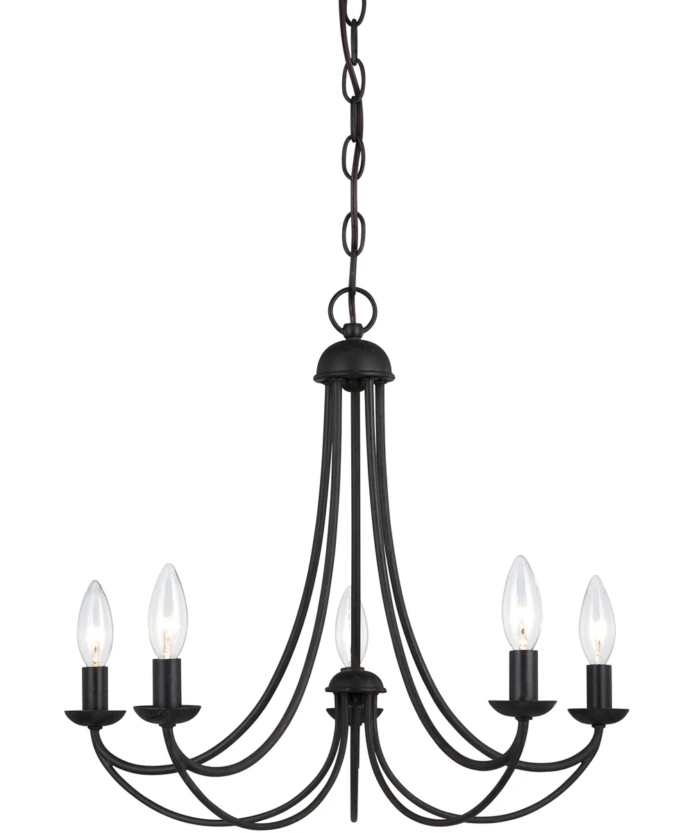 Mirren 5-light Chandelier Imperial Bronze - Image 2