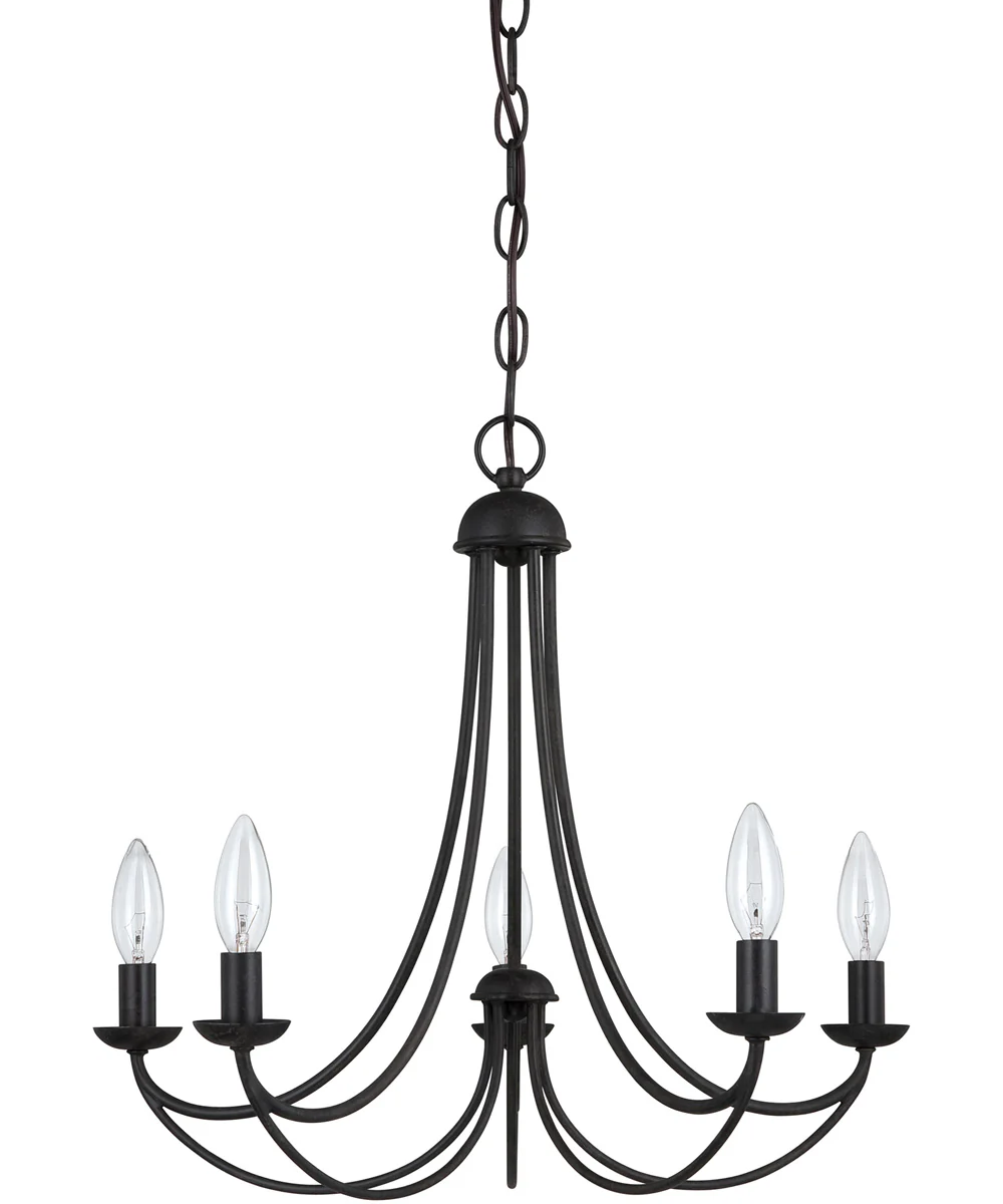 Mirren 5-light Chandelier Imperial Bronze - Image 5