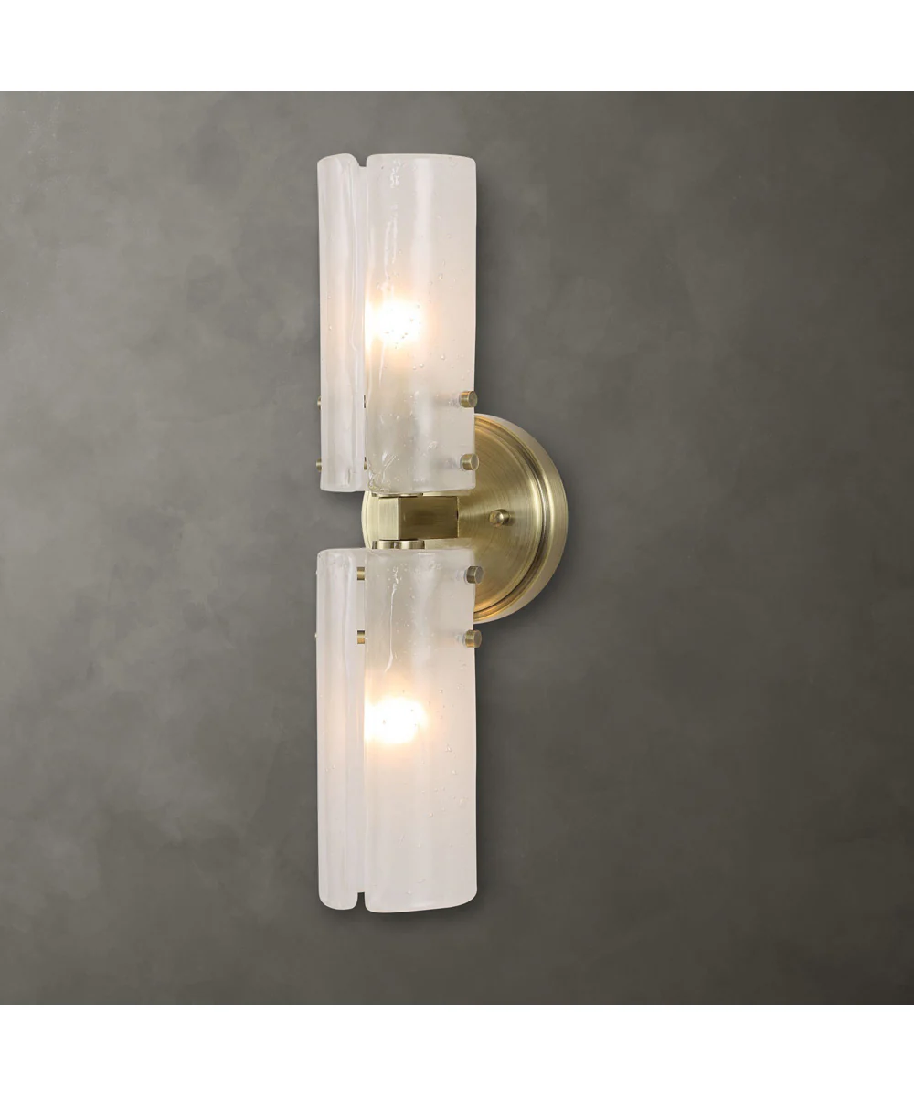 Mistie 2 Light Glass Sconce - Image 2