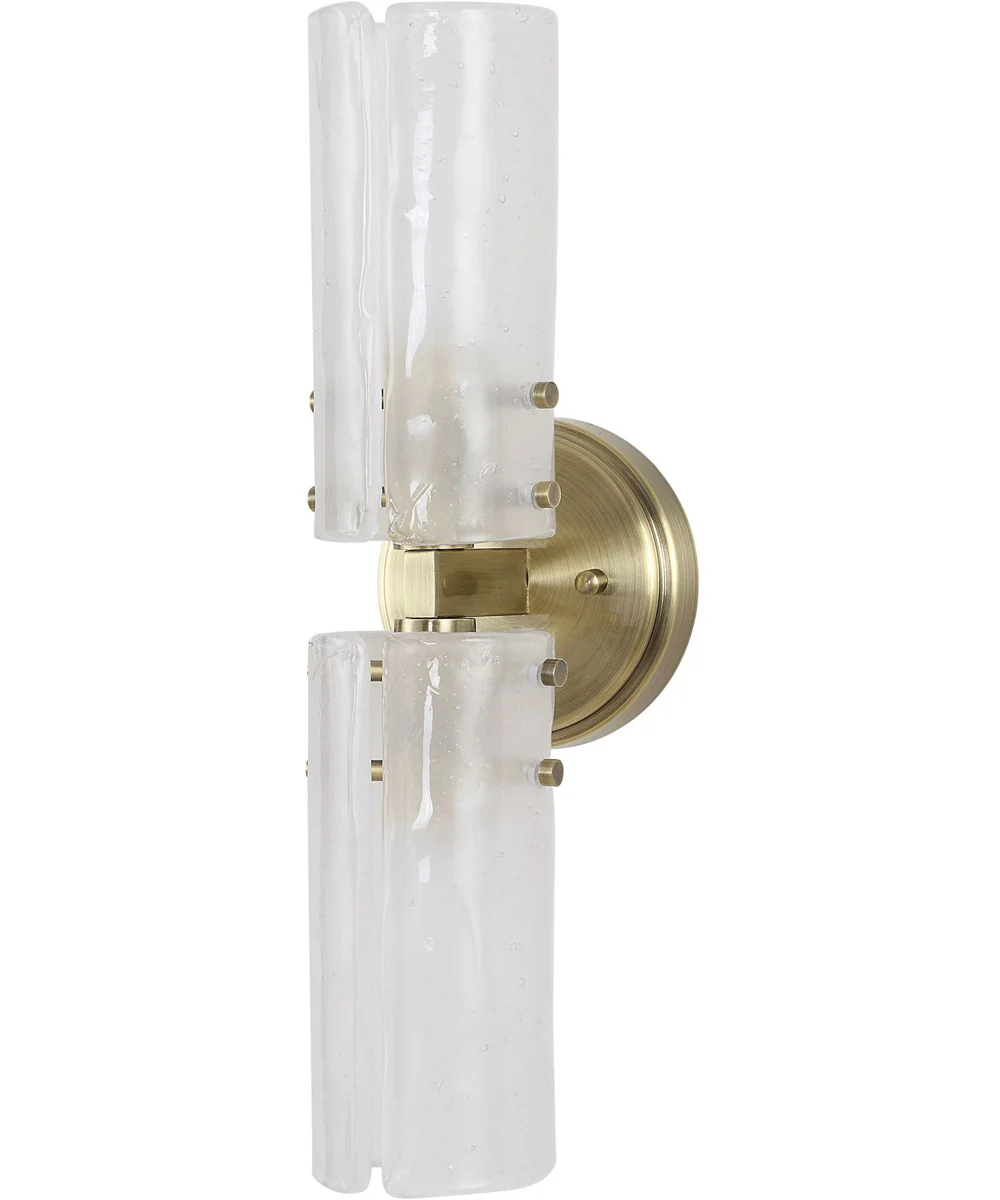 Mistie 2 Light Glass Sconce - Image 3