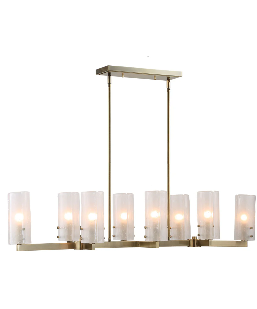 Mistie 8 Light Linear Chandelier - Image 3
