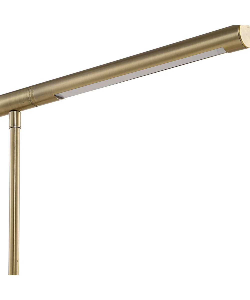 Modern Desk Lamp in Antique Brass with Horizontal Arm - Image 8